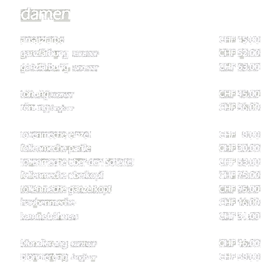 prices women